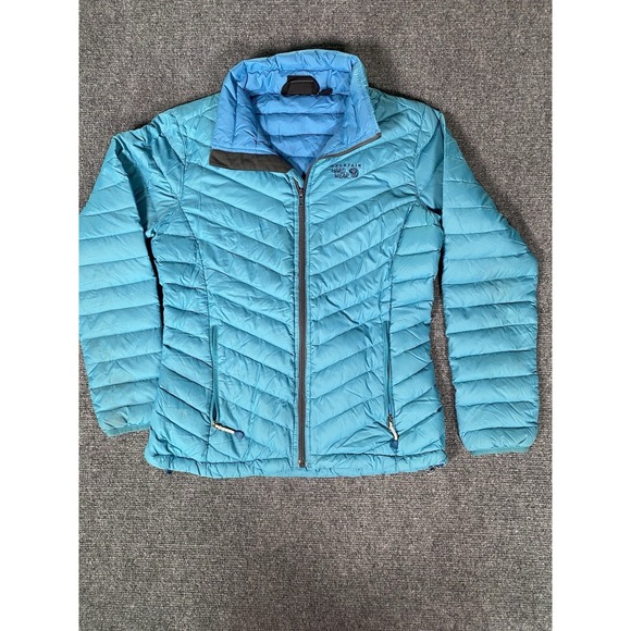 Mountain Hardwear Jackets & Blazers - Mountain Hardware Down Puffer Jacket Women's Size S Teal Lightweight Packable
